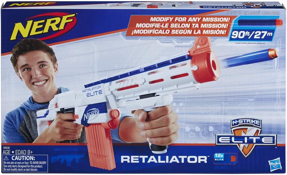 hasbro 孩之宝 nerf 98696eu4 热火枪,软弹枪- n-strike elite